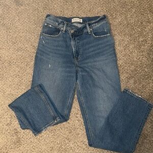 AF 90s straight ultra high rise Jean sz 28L